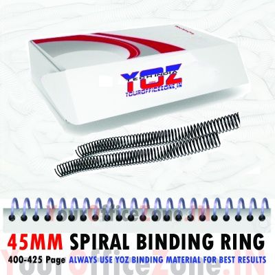 All 45mm Spiral Binding Ring