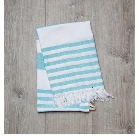 Yarn Dyed Turkish Cotton Towel, Color : Ocean Blue