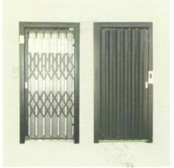 Collapsible Door Lift, for Home, hotel etc., Color : Gray