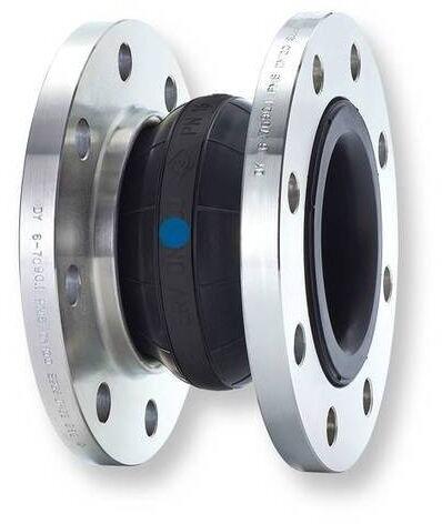 Steel Rubber Expansion Joint, Shape : Round
