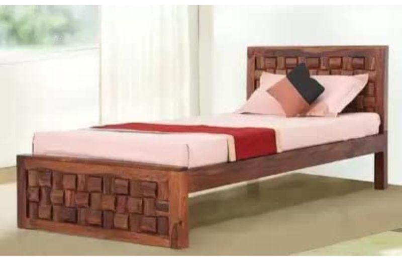 Wooden bed Diamond Neewar, for Home, Hotel, Size : Single