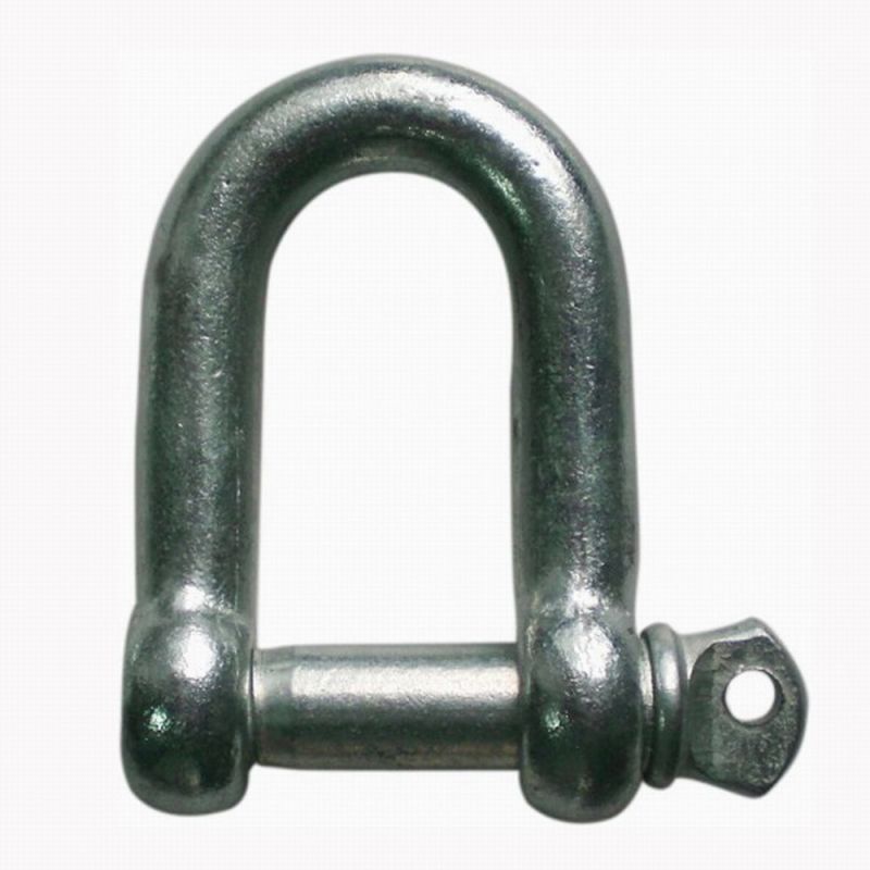 Silver Steel D Shackles, for Link Chains Together, Feature : Optimum Durability, Sturdiness