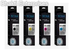 Neha Canon Gi-490 Deskjet Ink, Form : Liquid