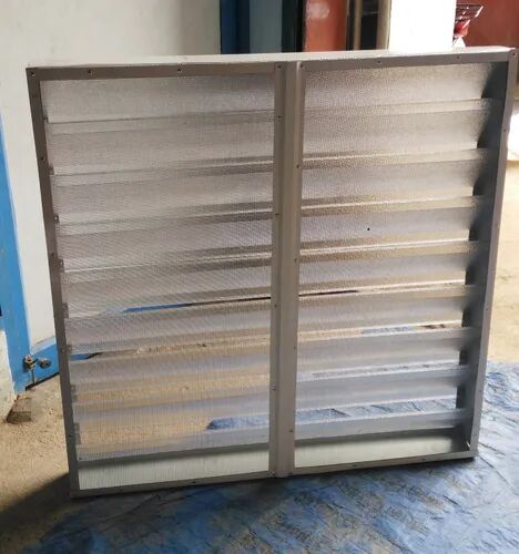 Rectangular Polycarbonate Louvers, Color : Transparent