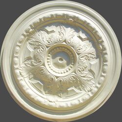 Non Polished ceiling medallions, Feature : Durable Attractive Look, Fine FInished, Hard Structure, Perfect Shape