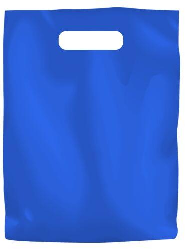 Blue LDPE Bags, for Grocery, Shopping, Apparel, Gift, Pattern : Plain