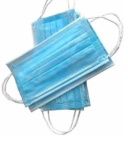 Non Woven Disposable Surgical Face Mask, for Medical Purpose, Color : Blue