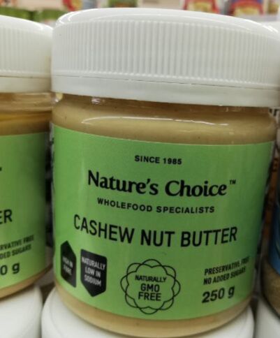 CASHEW NUT BUTTER