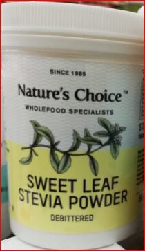 SWEET LEAF STEVIA POWDER