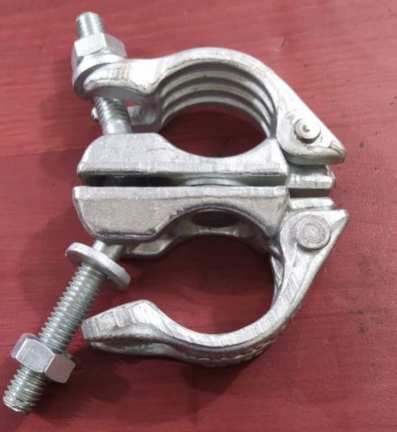 Polished Cast Iron Forged Swivel Coupler, for Construction, Color : Grey