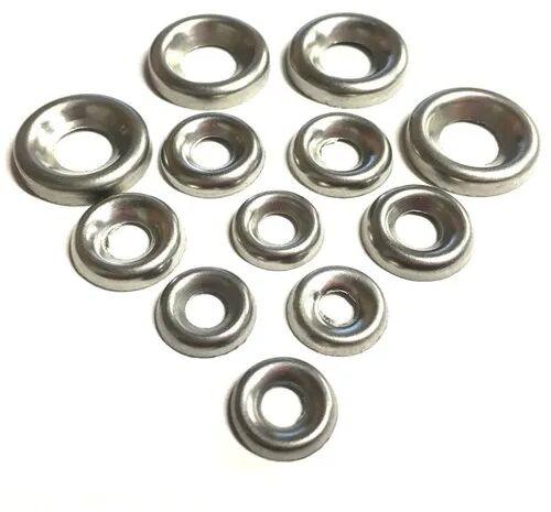 Stainless Steel Cup Washer, for Rapier Loom, Size : 8