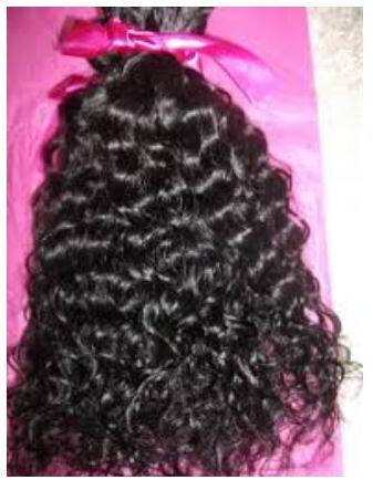 Deep Curly Shiny Hair Wig, for Personal, Feature : Light Weight
