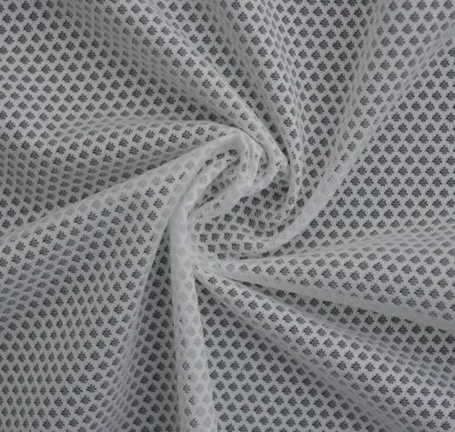Mahesh Textiles Grey Mesh Fabric, for Garments