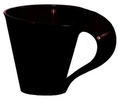 MEHUL BLACK Plastic Tea Cup, for CATERING, RESTAURANT, HOTEL, EVENT, Size : 8CM