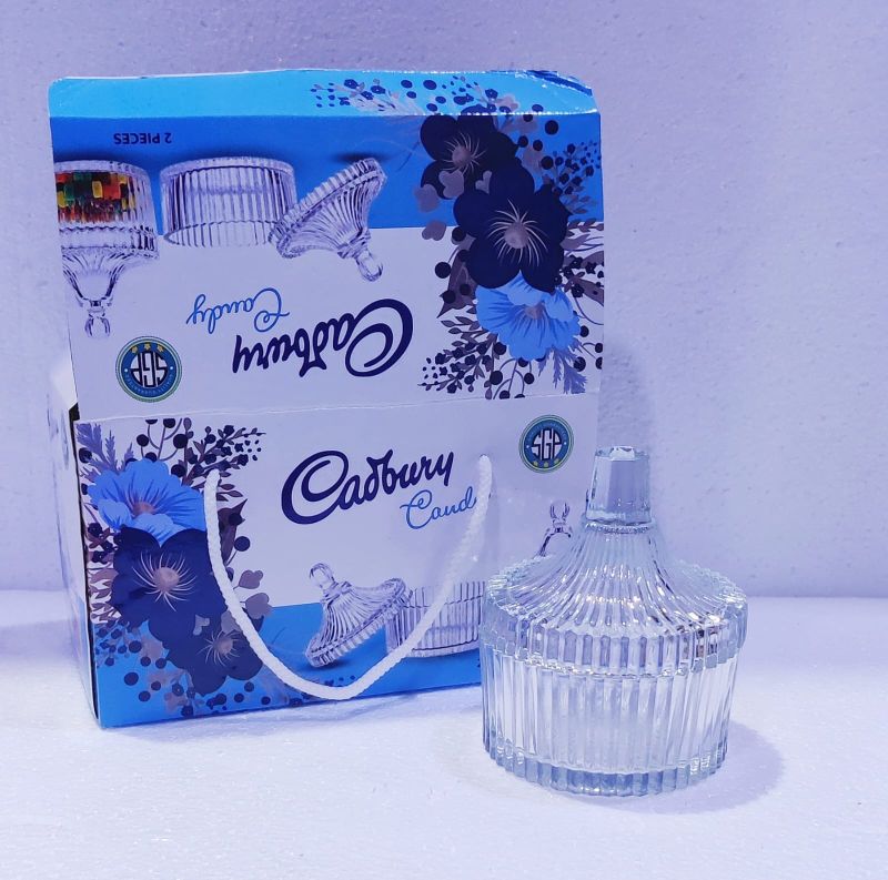 Cadbury Glass Candy Jar
