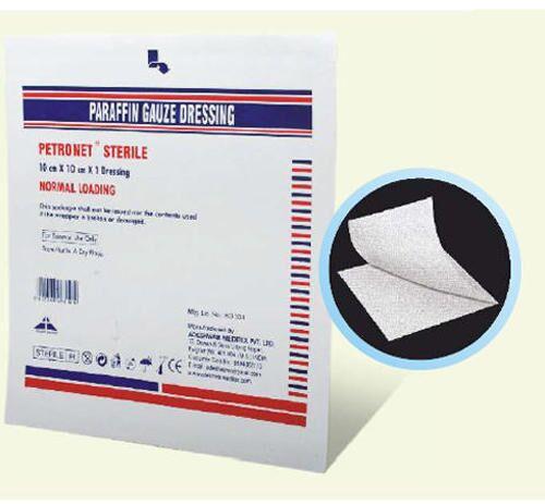 Paraffin Gauze Dressing, for Protection From Infection, Color : White