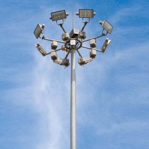 GI High Mast Lighting Pole