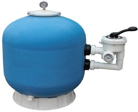 Blue Automatic Electric Swimming Pool Sand Filter, Voltage : 220V, 380V