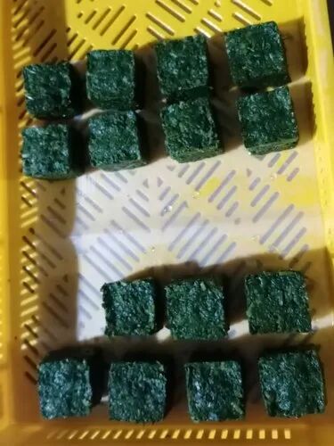 Frozen Spinach cubes, Packaging Size : 10 Kg
