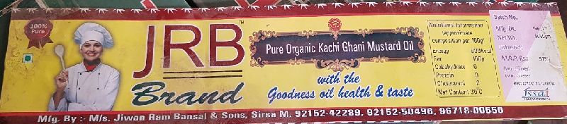 Machine Natural kachi ghani mustard oil, for Cooking, Form : Liquid