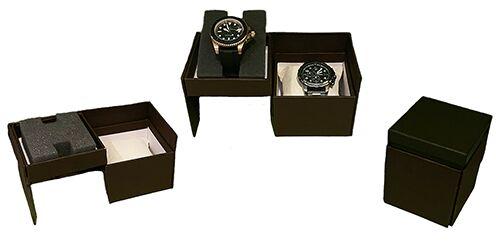  Plastic Paired Watch Box, Size : Standard