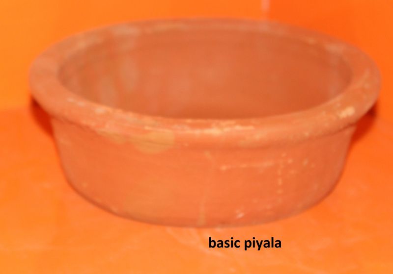 Brown Polished Clay Eci-30 Basic Piyala, Size : 9
