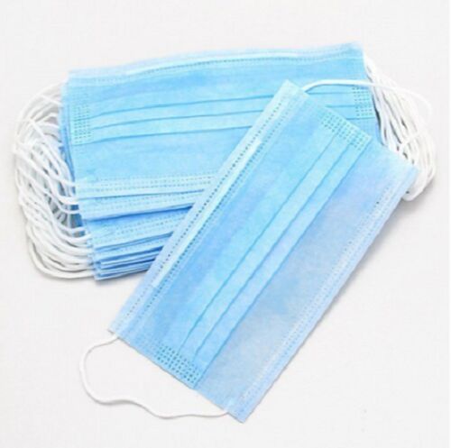 3 Ply Face Mask, for Medical Purpose, Anti Pollution, Color : Blue