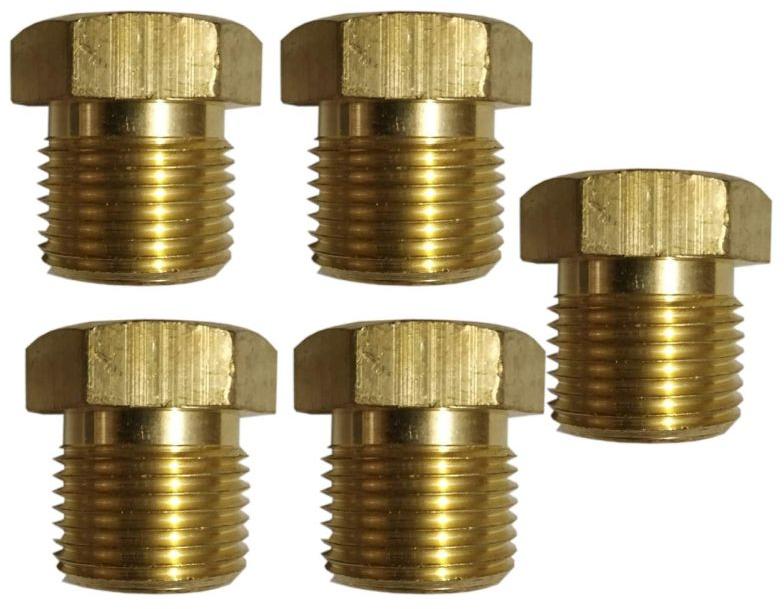 Polished Brass Gas Nut, Size : Customised