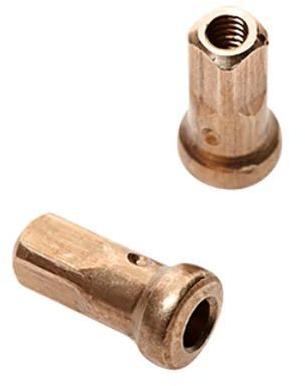 Round Coated Brass Spoke Nipple, for Gas Fittings, Oil Fittings, Water Fittings, Size : Customised