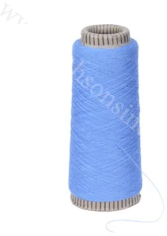 Sethsons India Purple Plain Polyester Yarn, for Garments, Lustre : Semi-Dull