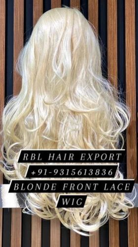 Full Lace Blonde Hair Wig, Gender : Female