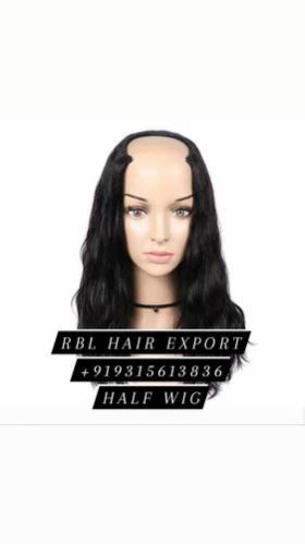 Natural Half Hair Wig