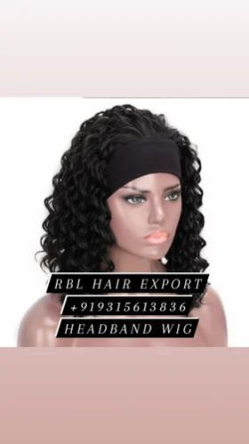 Natural Headband Hair Wig