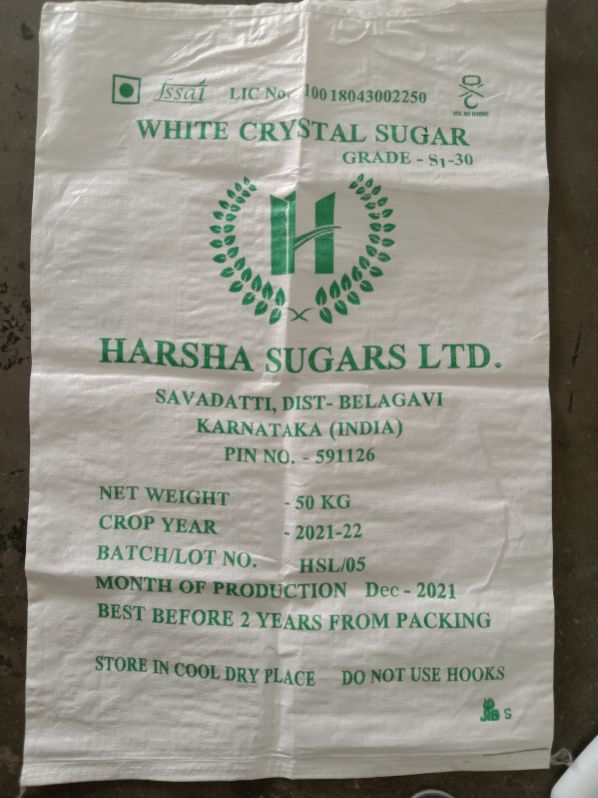 HDPE Printed Unlaminated Woven Bags