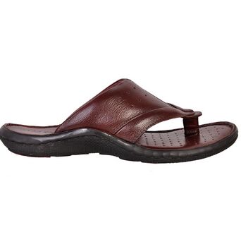 8 100 Percent Synthethic Leather Material Brown Formal Slipper For Men  Daily Wear at Best Price in Bhagalpur | R K Enterprises