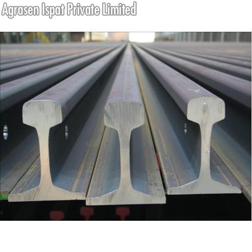 Polished Mild Steel Rail Beams, Color : Grey