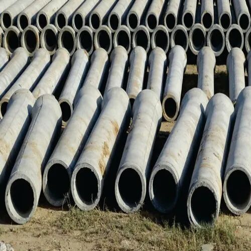 Gray Reinforced Concrete Rcc Underground Pipe, for Sewage System