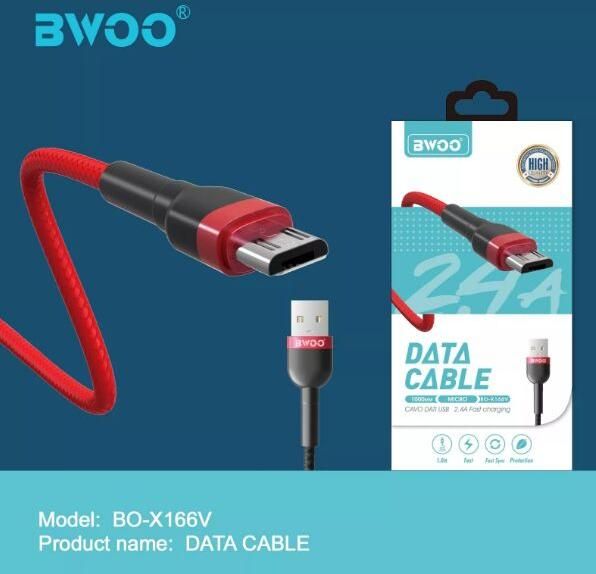 USB Data Cable, Brand Name : BWOO, Cable Length : 1mtr for Charging