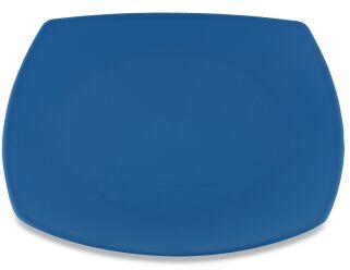Polished BLSQFPP6 Ceramic Square Plate, Color : T.blue