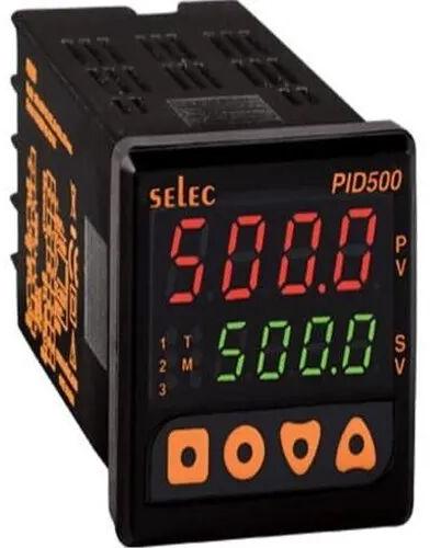 Selec Mild Steel 50 Hz temperature controller, Size : 48x48mm