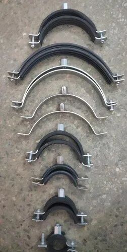 Rubber Pipe Clamp, Size : 25 mm