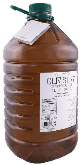 Olivistry Olive Pomace Oil 5L, for Cooking, Packaging Type : Plastic Bottels