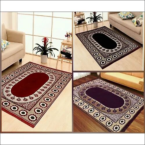 Cotton Printed Designer Floor Carpet, Size : Customise, Standard