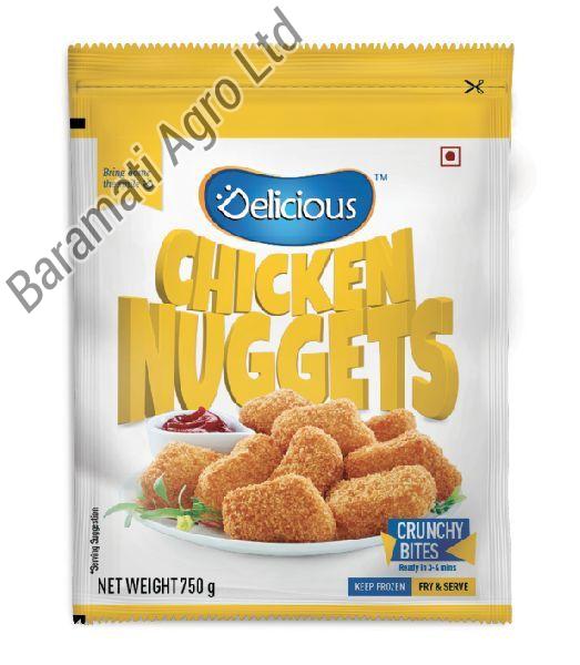 Delicious 750g Chicken Nuggets, Certification : 22000 ISO Certified