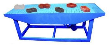 Blue Metal Industrial Vibrating Table