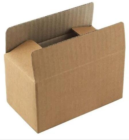 3 Ply Corrugated Carton Box, for Packaging, Color : Brown
