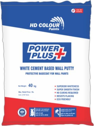 Power Plus Wall Putty/40 Kg