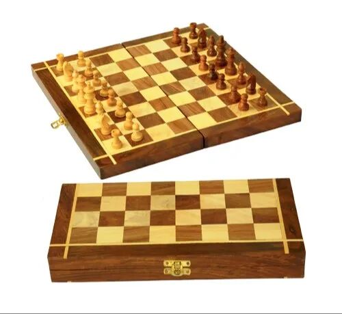 Wooden Chess board, Size : 12x12 inch