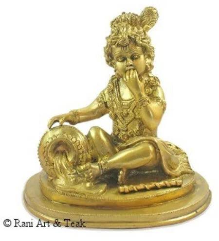 Brass Bal Krishna Statue