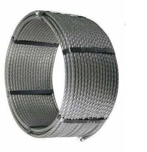 Stainless Steel Usha Martin Wire Rope, Size : 27 Mtr.